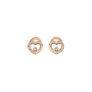 Roségold, Ohrringe, Chopard Happy Diamonds Icons Ohrstecker, Ref: 83A054-5001