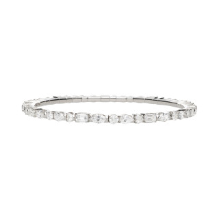 Weißgold, Armschmuck, Demeglio Tennisarmband, Ref: BTE20MULTIDB