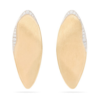 Gelbgold, Ohrringe, Marco Bicego Lunaria Twist Ohrringe, Ref: OB1915 B YW