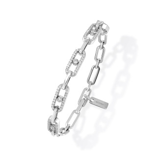 Weißgold, Armschmuck, Messika Move Uno Multi Armband, Ref: 12187-WG