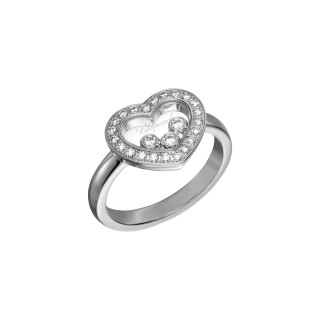 Weißgold, Ringe, Chopard Happy Diamonds Icons Ring, Ref: 82A611-1200