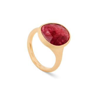 Gelbgold, Ringe, Marco Bicego Lunaria Color Ring, Ref: AB658 TUL01 Y