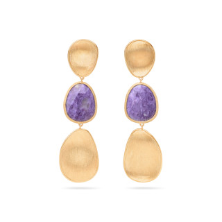 Gelbgold, Ohrringe, Marco Bicego Lunaria Color Ohrhänger, Ref: OB1466 CIA01 Y