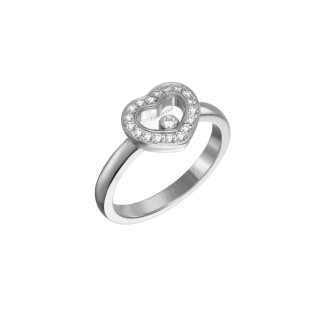 Weißgold, Ringe, Chopard Happy Diamonds Icons Ring, Ref: 82A054-1200