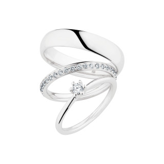  Christian Bauer Trauring-Set, Ref: 0247064-0640105-0270433