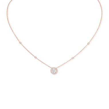 Halsschmuck, Roségold, Messika Joy XS Halskette