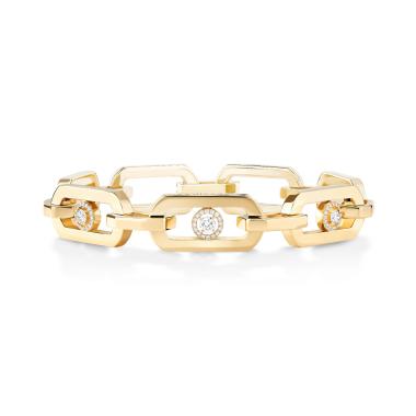 Armschmuck, Gelbgold, Messika So Move XL Diamantarmband