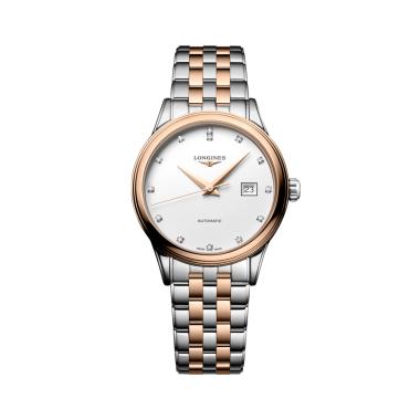 Damenuhr, Automatik, Longines FLAGSHIP CLASSIC
