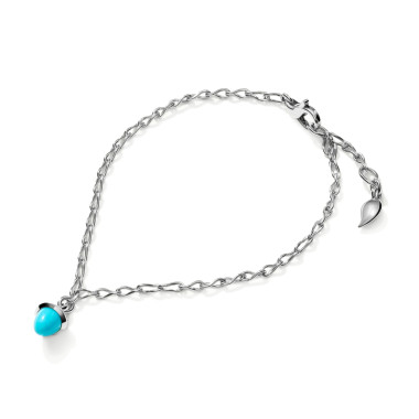         Weißgold, Armschmuck, Tamara Comolli MiniMIKADO Armband mit Türkis