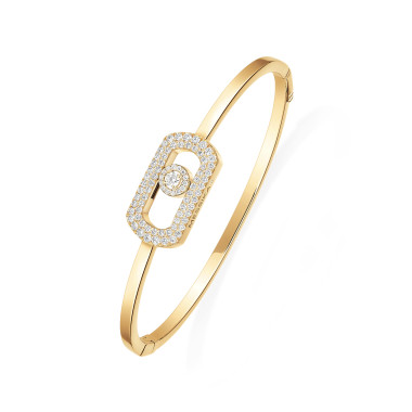 Armschmuck, Gelbgold, Messika So Move Armreif