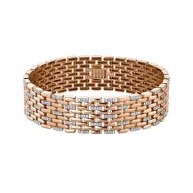 Armschmuck, Roségold, Leo Wittwer Contemporary Armband