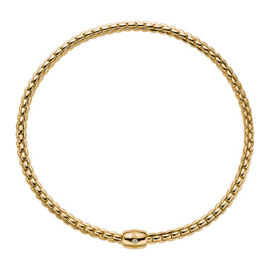         Gelbgold, Halsschmuck, FOPE Eka Flex'it Halskette