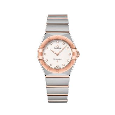Damenuhr, Quarzwerk, Omega Constellation