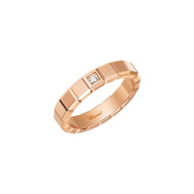 Ringe, Roségold, Chopard Ice Cube Ring