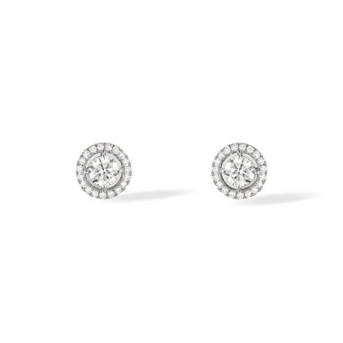         Weißgold, Ohrringe, Messika Joy Round Diamonds Ohrringe