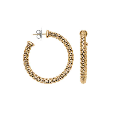         Gelbgold, Ohrringe, FOPE Essentials Creolen