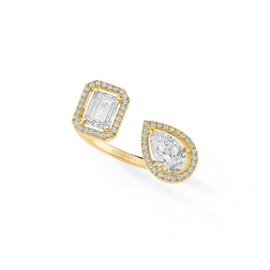         Gelbgold, Ringe, Messika My Twin Toi & Moi Ring