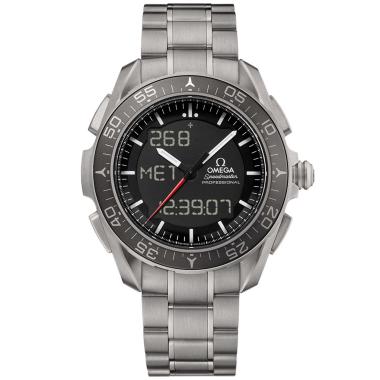Herrenuhr, Quarzwerk, Omega Speedmaster Skywalker X‑33
