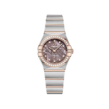 Damenuhr, Quarzwerk, Omega Constellation