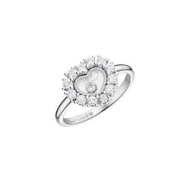 Ringe, Weißgold, Chopard Happy Diamonds Icons Joallerie Ring