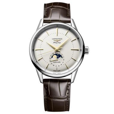 Unisex, Automatik, Longines FLAGSHIP HERITAGE MOONPHASE