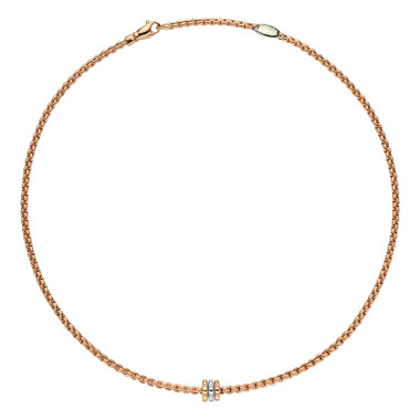 Halsschmuck, Roségold, FOPE Eka Flex’it Collier