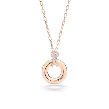 Halsschmuck, Roségold, Pomellato Iconica Halskette