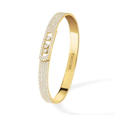 Armschmuck, Gelbgold, Messika Move Noa Armreif