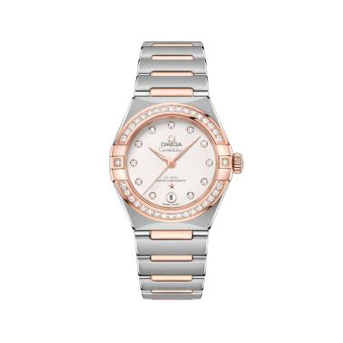 Damenuhr, Automatik, Omega Constellation