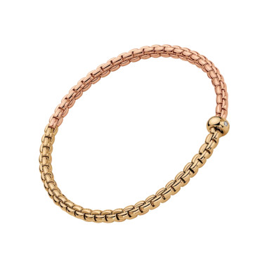         Gelbgold &amp; Roségold, Armschmuck, FOPE Eka Flex'it Armband