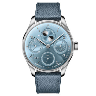         Herrenuhr, Automatik, IWC Schaffhausen PORTUGIESER PERPETUAL CALENDAR 44