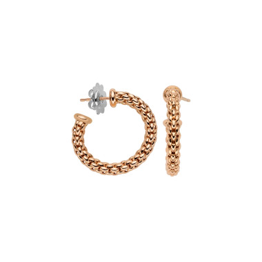         Roségold, Ohrringe, FOPE Essentials Creolen