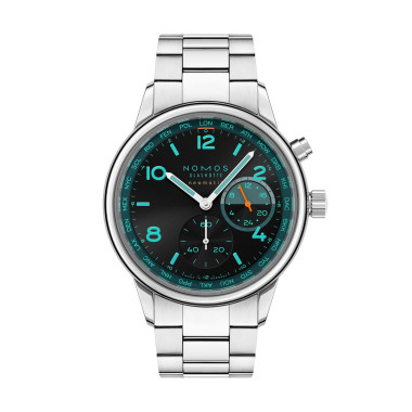 Automatik, NOMOS Glashütte Club Sport Neomatik Weltzeit Trace