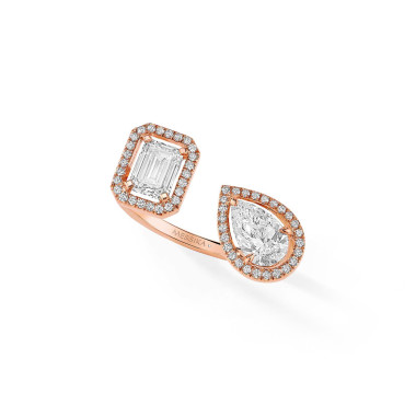         Roségold, Ringe, Messika My Twin Toi & Moi Ring