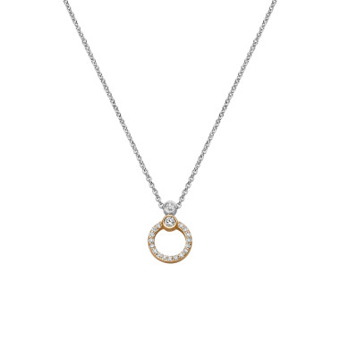         Weißgold, Halsschmuck, Leo Wittwer Panta rhei® Collier