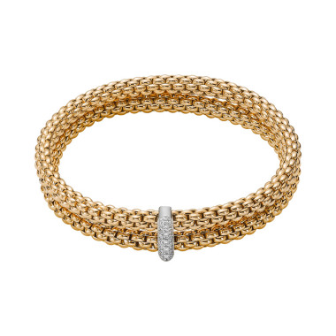         Gelbgold, Armschmuck, FOPE Solo Flex'it Armband