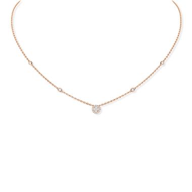 Halsschmuck, Roségold, Messika Joy XS Halskette
