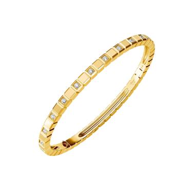 Armschmuck, Gelbgold, Chopard Ice Cube Pure Armreif