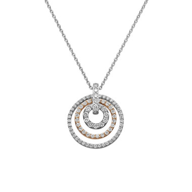         Weißgold, Halsschmuck, Leo Wittwer Panta rhei® Collier