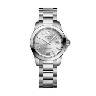 Damenuhr, Quarzwerk, Longines CONQUEST