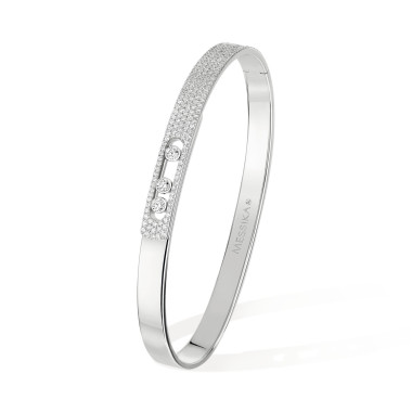         Weißgold, Armschmuck, Messika Move Noa Diamant Armreif 