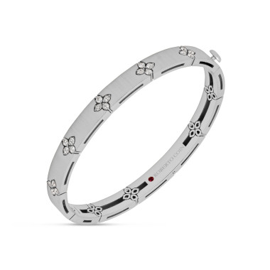 Armschmuck, Weißgold, Roberto Coin Love in Verona Armreif