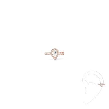 Ohrringe, Roségold, Messika Einzelner My Twin Ohrclip mittleres Ohr PS