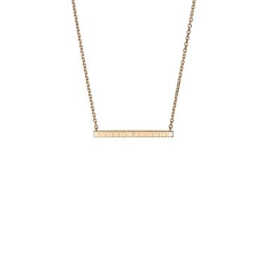 Halsschmuck, Roségold, Chopard Ice Cube Halskette