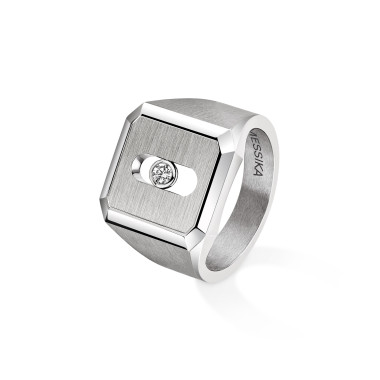 Ringe, Titan, Messika Move Titanium Naturel Siegelring