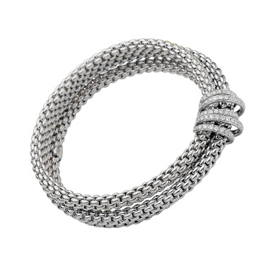         Weißgold, Armschmuck, FOPE Solo Flex'it Armband