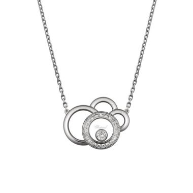 Halsschmuck, Weißgold, Chopard Happy Dreams Collier