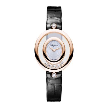 Damenuhr, Quarzwerk, Chopard Happy Diamonds Icons