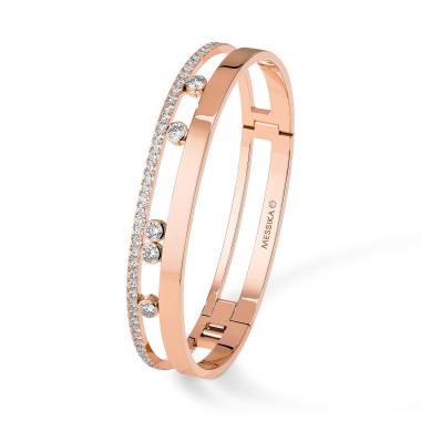 Armschmuck, Roségold, Messika Move Romane GM Armspange