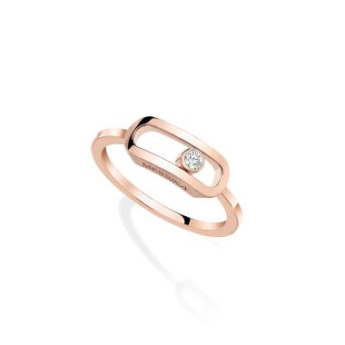 Ringe, Roségold, Messika Move Uno Ring